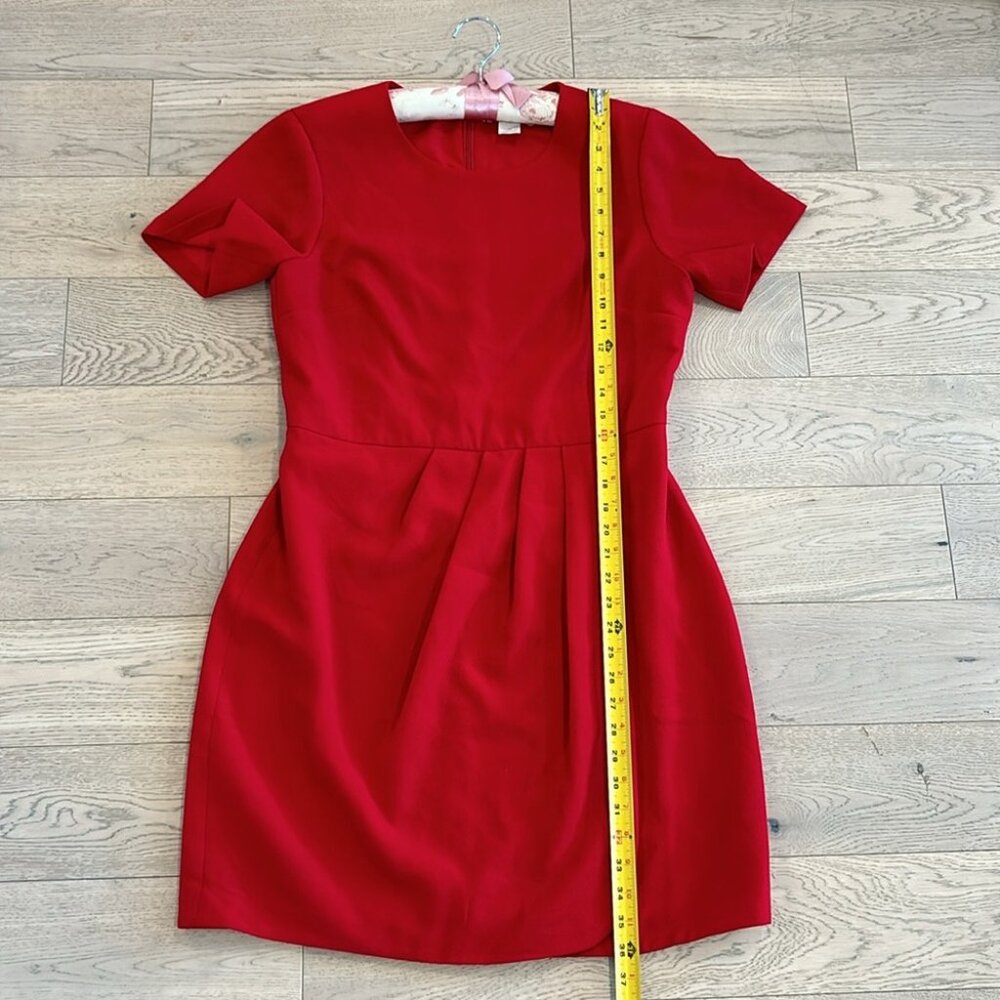 Club Monaco Lynndalyn Red Dress size 12 - Picture 5 of 7